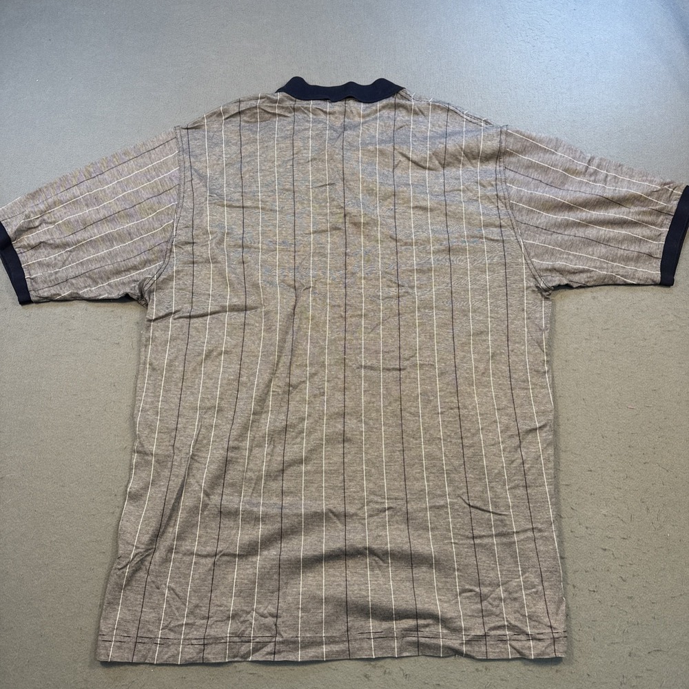 Wood and Irons Polo Golf Shirt MENS LRG  ST. ANDREWS  100% Cotton Made in Italy - Picture 8 of 9
